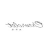 2570 Trunk Lid Emblem 1966 & 1968 Full Size Chevy - image 3