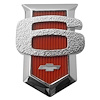 3018 Front Fender Emblem 1962-64 Chevy II & Nova - image 1
