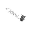 3030 Rear Quarter Panel Emblem 1965 Chevy II Nova - image 2