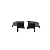 3036 Upper Rear Window Trim Corners 1966-67 Chevy Nova - image 1