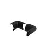 3036 Upper Rear Window Trim Corners 1966-67 Chevy Nova - image 2