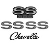 4101G Emblem Kit for 1968-1969 Chevy Chevelle - image 1