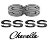 4102B Emblem Kit for 1970-1972 Chevy Chevelle - image 1