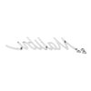 4325 Rear Quarter Panel Emblem 1966-67 Chevy Chevelle - image 3