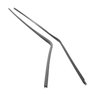 4335 Rear Window Trim Set 1964-67 Chevy Chevelle - image 2