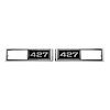 4524 Front Marker Light Bezel 1968 Full Size Chevy & Nova - image 1