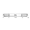 4524 Front Marker Light Bezel 1968 Full Size Chevy & Nova - image 3