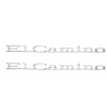 4876 Front Fender Emblem 1971-75 Chevy El Camino
