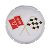 5002 Gas Lid Emblem 1963 Chevy Corvette