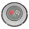 5008A Gas Lid Emblem 1966 Chevy Corvette - image 1