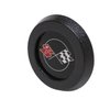 5073A Black Horn Button for 1969-1975 Chevy Corvette w/o Tilt/Telescopic Steering - image 2