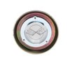 5074A Black Horn Button for 1969-1975 Chevy Corvette with Tilt/Telescopic Steering - image 3