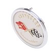 5080 Front Fender Emblem 1953-55 Chevy Corvette - image 2