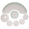 5143 Instrument Face & Lens Set 1959-62 Chevy Corvette - image 1