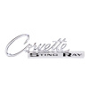 5217 Rear Emblem 1963-65 Chevy Corvette Sting Ray - image 1