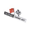 5219A Front Fender Emblem 1965 Chevy Corvette - image 2