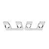 5244 Lid Latch Plates 1956-62 Chevy Corvette - image 1