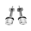 5255 Exterior Door Handle Push Button Kit 1962-72 Chevy & Pontiac Cars - image 1
