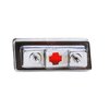5345 Rear Marker Light Assembly 1970-74 Chevy Corvette - image 3