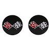 5951 Door Handle Emblem for 1968-1977 Chevy Corvette - image 1