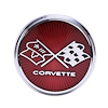 5961 Front Emblem 1975-76 Chevy Corvette - image 1