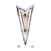 8041 Front Nose Emblem 1965 Pontiac GTO - image 3
