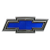 9601 Grille Emblem 1971-1972 Chevy Truck, Blazer, Surburban - "Bowtie" Blue - image 1