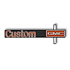 9700 "Custom" Dash Emblem for 1973-1974 GMC Full Size Trucks - image 1