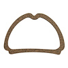 Tail Light Lens Gasket 1957 Full Size Chevy - image 1