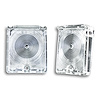 Back Up Light Lens Set 1966-67 Chevy Nova - image 1