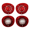 Tail & Back Up Light Lens Set 1972 Chevy Chevelle - image 1