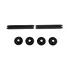 MP203 1970-1971 Mopar A/B/E-Body Rear Wing Spoiler Mounting Studs, 4 Piece - image 1