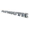 MP3177 Hood/Trunk "Plymouth" Emblem Letter Set for 1966-1971 Plymouth A, B & C Body Trucks - image 2