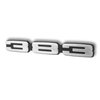 MP3178 "383" Hood Emblem for 1969-1970 Dodge Coronet, Super Bee, Plymouth Road Runner - image 2