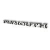 MP3179 "Plymouth" Hood and Rear Deck Emblem for 1968-1972 Plymouth A, B, and C-Body - image 2
