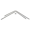 Rear Window Trim Set 1964-65 Plymouth Fury & Mopar B-Body - image 1