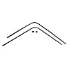Interior Rear Window Trim 1968-70 Dodge Coronet RT - image 1