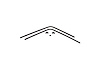 Interior Rear Window Trim 1968-70 Dodge Coronet RT - image 1