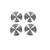 MPBJ102 1970-1971 Mopar Rally Wheel Center Cap Insert, 4 Pieces - image 1