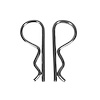 MPHP101PS 1969-1974 Mopar Licensed Hood Pin Clips, Pair - image 1