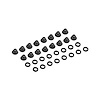 MPHS102KE 1969-1972 Mopar A/B-Body Twin Hood Scoop Fasterner Kit - image 1