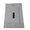 MPHS105EN 67-70 Dodge B-Body (Ex. Charger) Twin Hood Scoops Location & Mounting Template - image 1