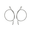 MPRL009PNZ 1970-1971 Mopar E-Body Rear Window Louver Lanyards - image 1