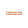 TRANSAM FENDER DECAL - image 1