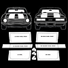 TPG-6738 Z-28 Stripe Stencil Kit for 1967-1968 Chevy Camaro Z-28 - image 1