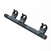 OCTA Series Nerf Bar, Fits Select Ford F-150, Aluminum [Black Powder Coat Finish]