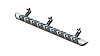 T3 Running Board, 76 in., Aluminum [Premium Chrome Finish] - image 1