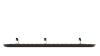 T3 Running Board, 67 in., Aluminum [Black Powder Coat Finish]