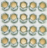 127BAS 1/2 in.-20 Rally II Bulge Acorn Lug Nuts [Gold Inserts] - image 1