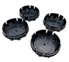898061R4 Wheel Center Cap Set for 1989-1991 Ford Saleen Mustang w/16 in. 5-Spoke Wheels [Black] - image 2